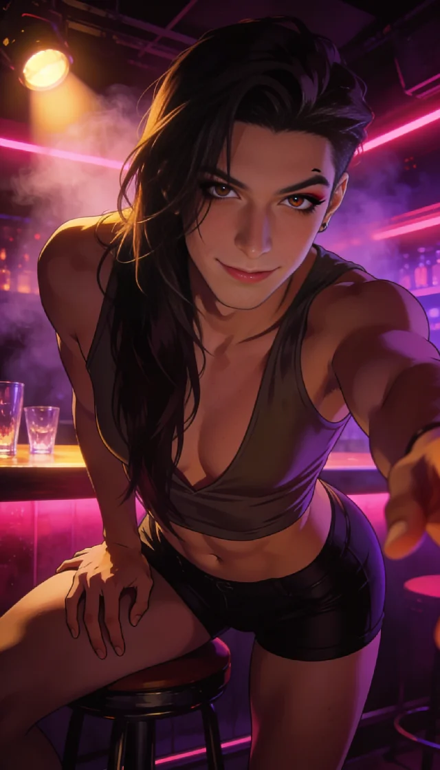 Femboy Temptation: Come Closer