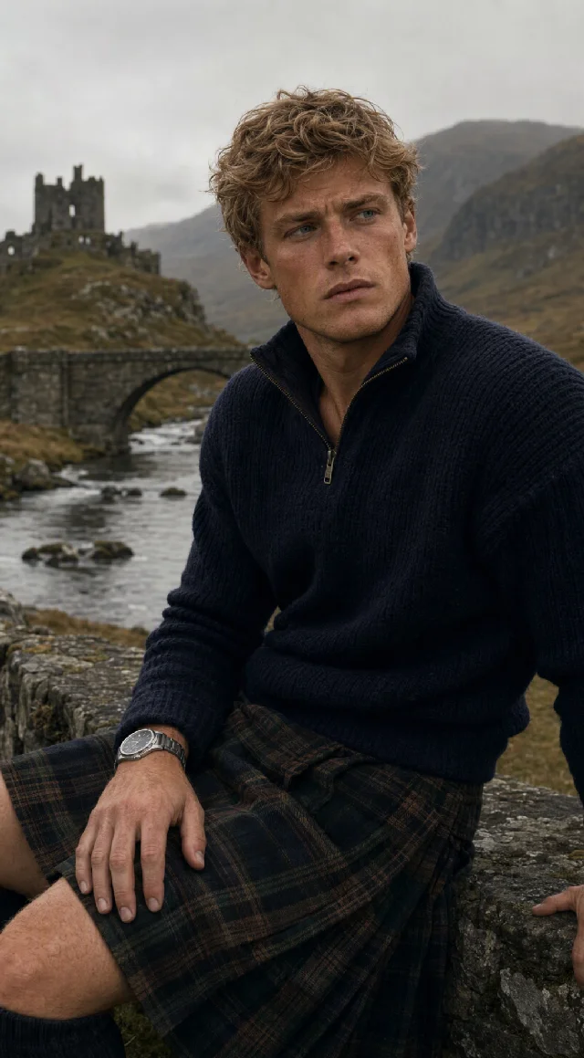 The Man Waiting by the Ruins