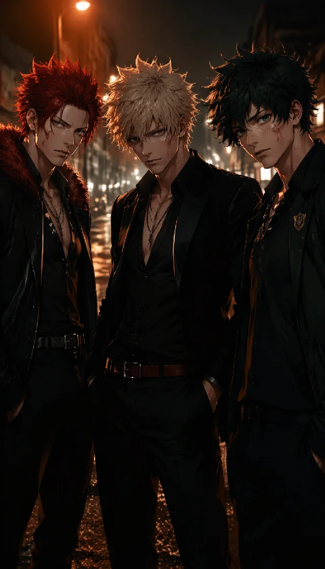 villain  bakugo izuk kirishima