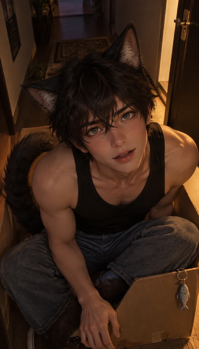 Leo : Catboy on Your Doorstep