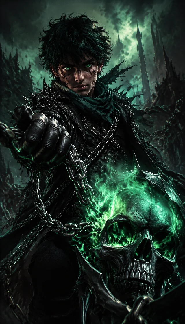 What if deku has the powers of  ghost rider