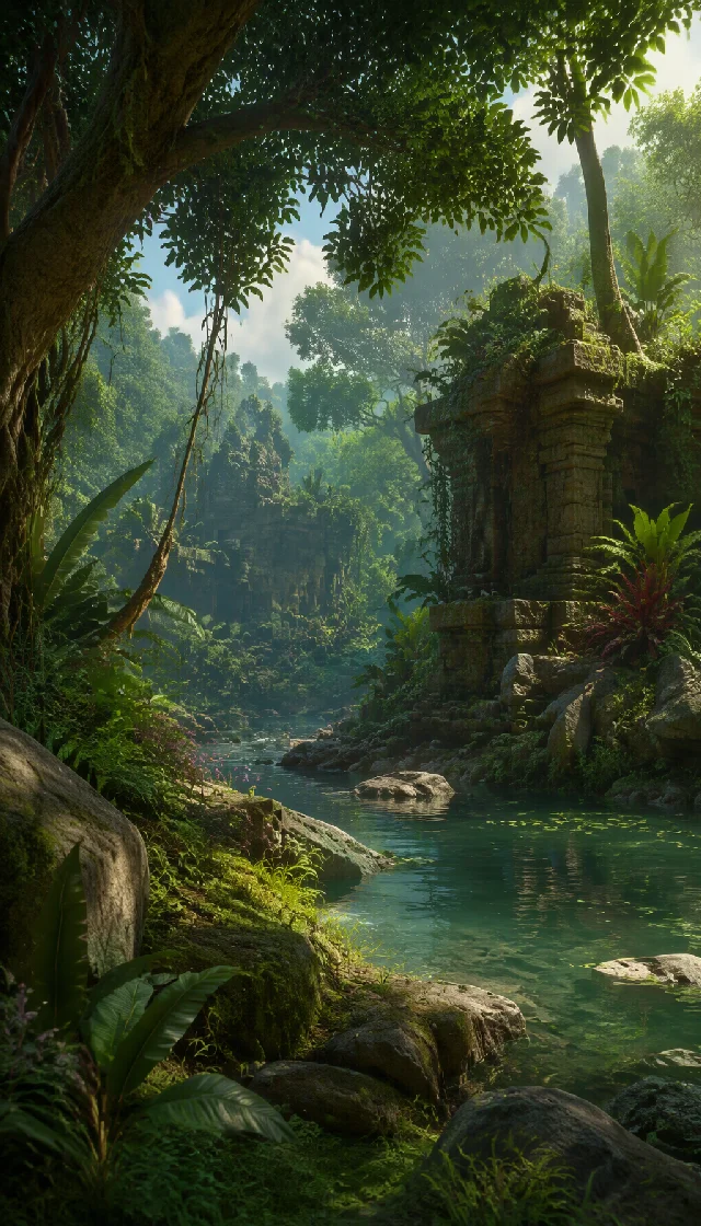 Unexpected jungle event 