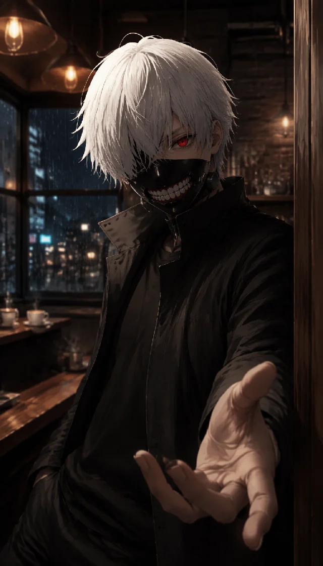 Kaneki: The Half-Ghoul's Heart