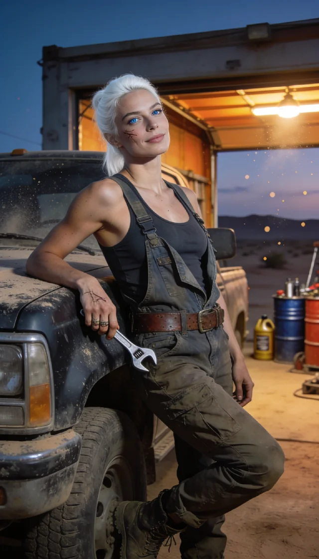 Desert Medic: She Fixes More Than Trucks