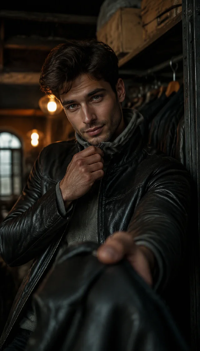 Jacket Man: Zipped Up for You