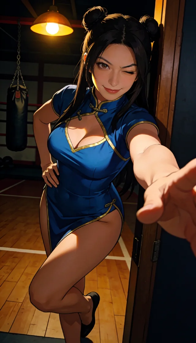 Chun-Li: StepMom's Freeuse Game